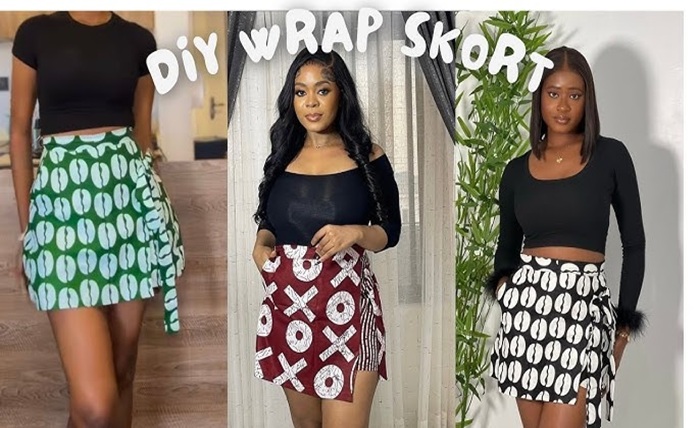 wrap skirt